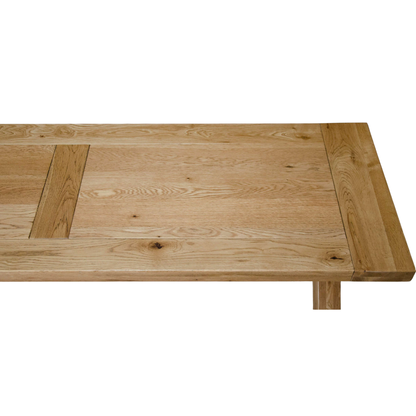 Deluxe Solid Oak Cross Leg Dining Bench