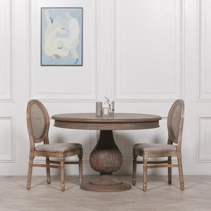 Acorn 120cm Round Pedestal Dining Table