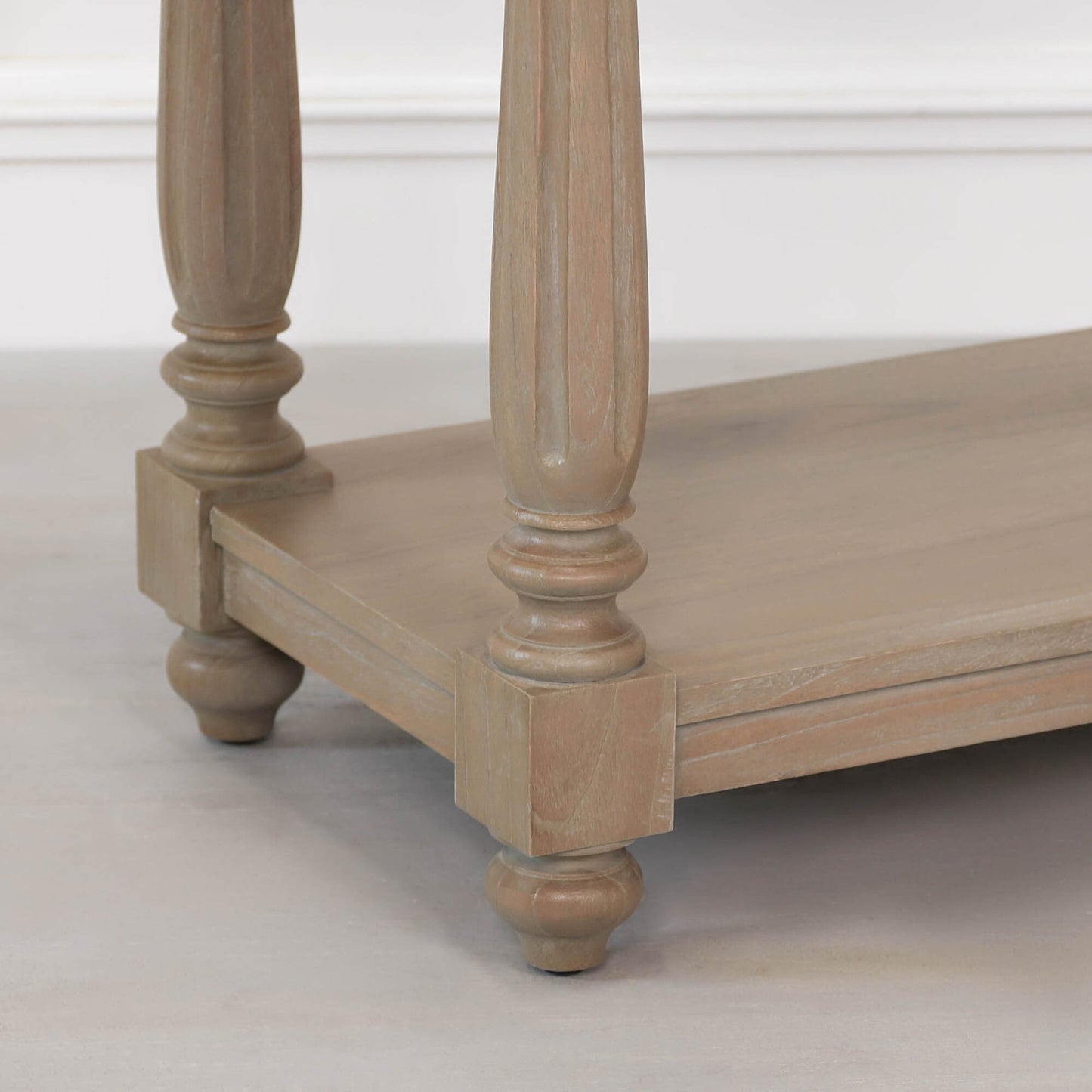Arbouré White Cedar Farmhouse Console Table