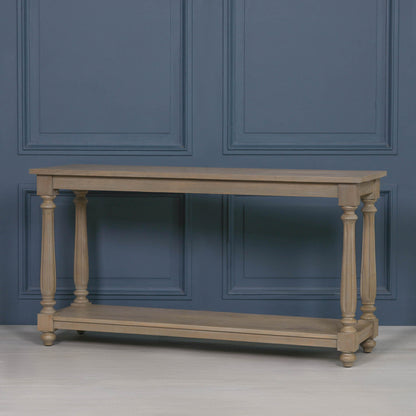 Arbouré White Cedar Farmhouse Console Table