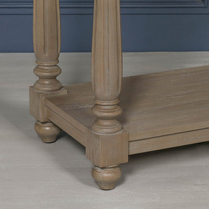 Arbouré White Cedar Farmhouse Console Table