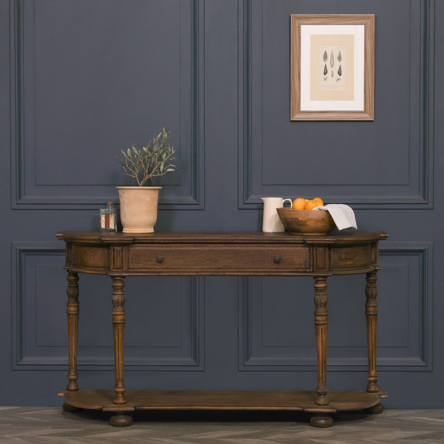Arbouré Rustic White Cedar 151cm Console Table
