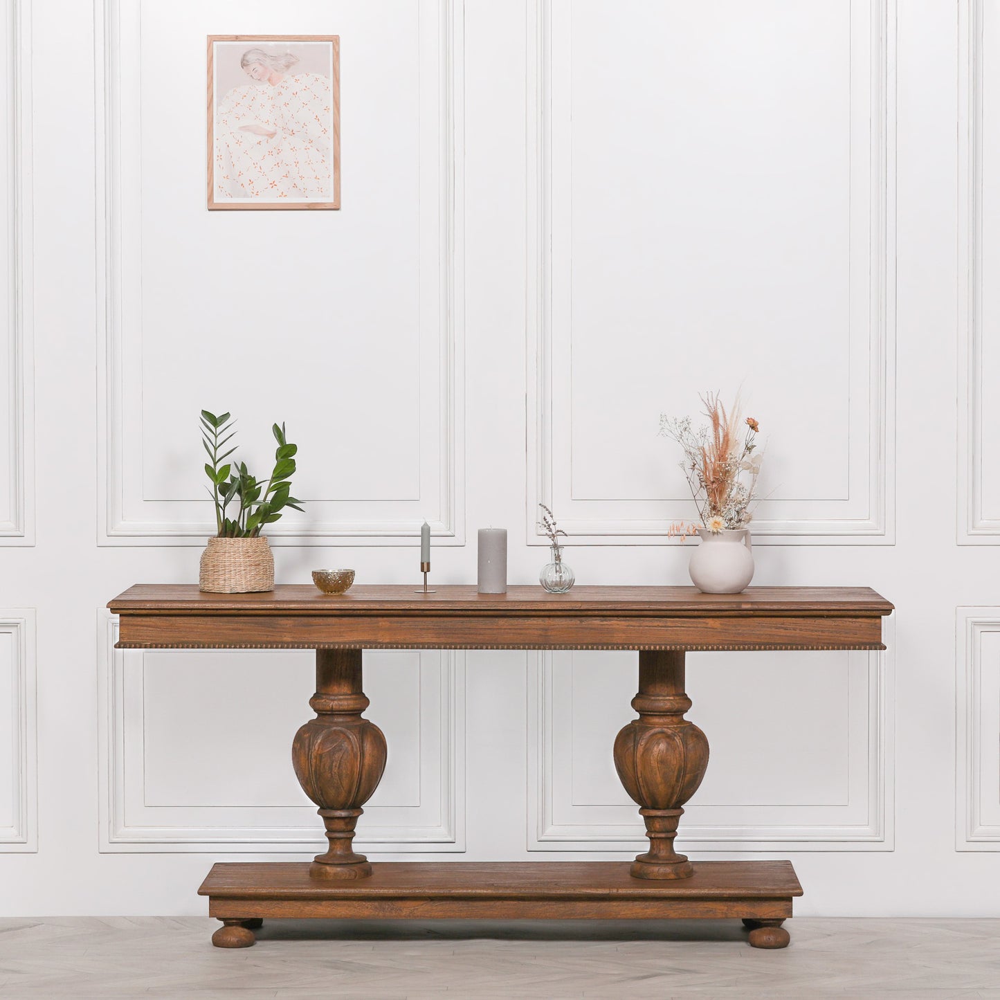 Arbouré Rustic White Cedar 180cm Console Table