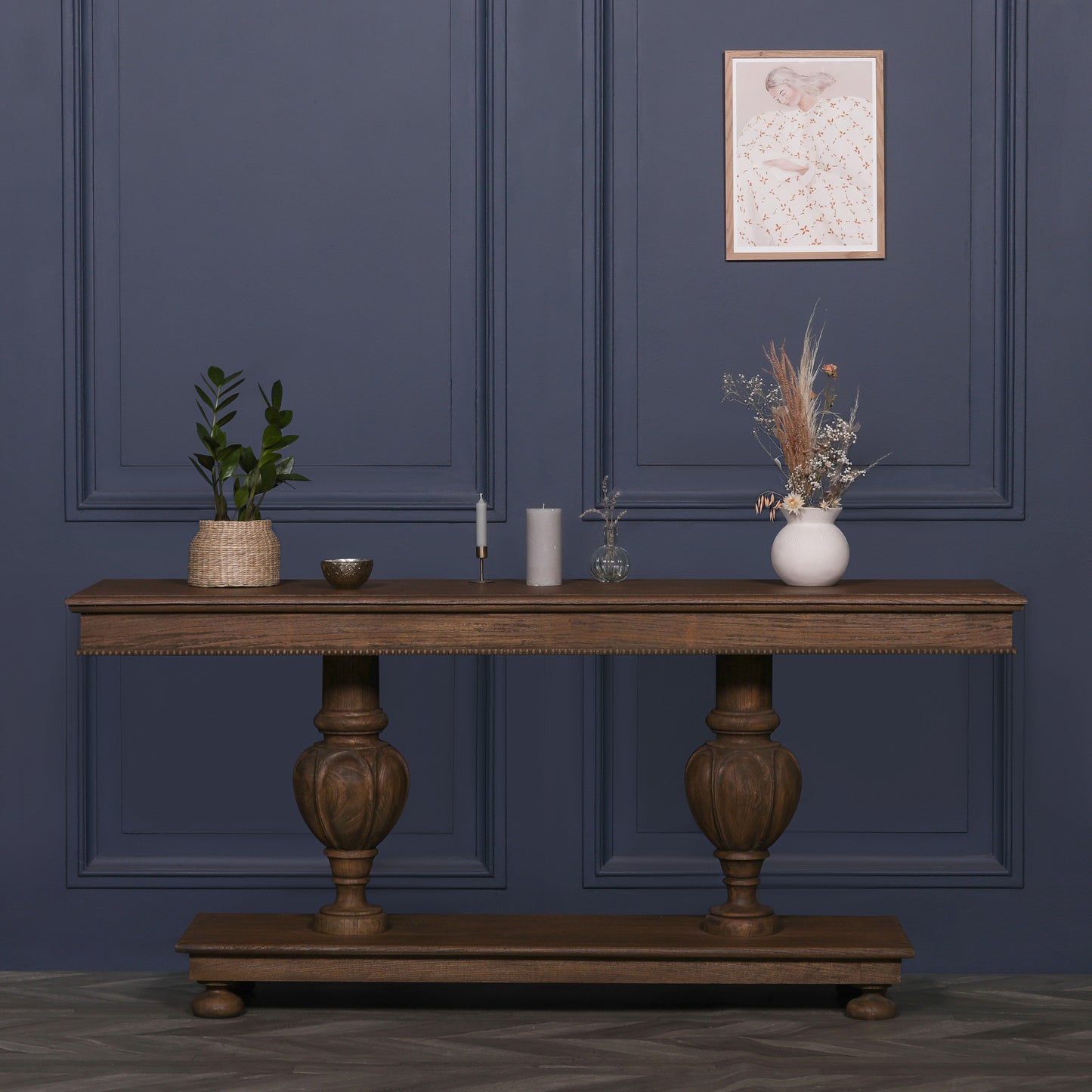 Arbouré Rustic White Cedar 180cm Console Table