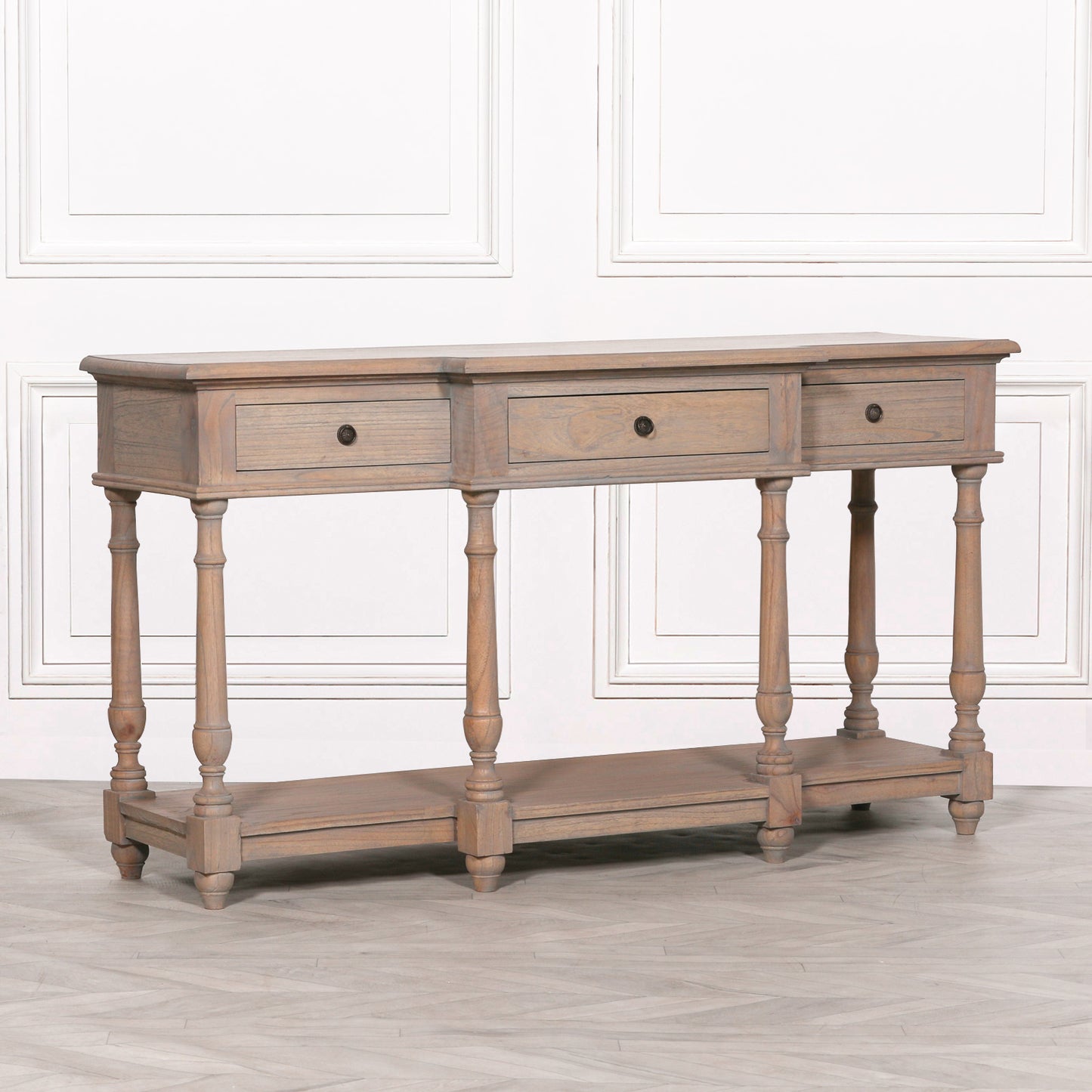 Arbouré Rustic White Cedar Console Table