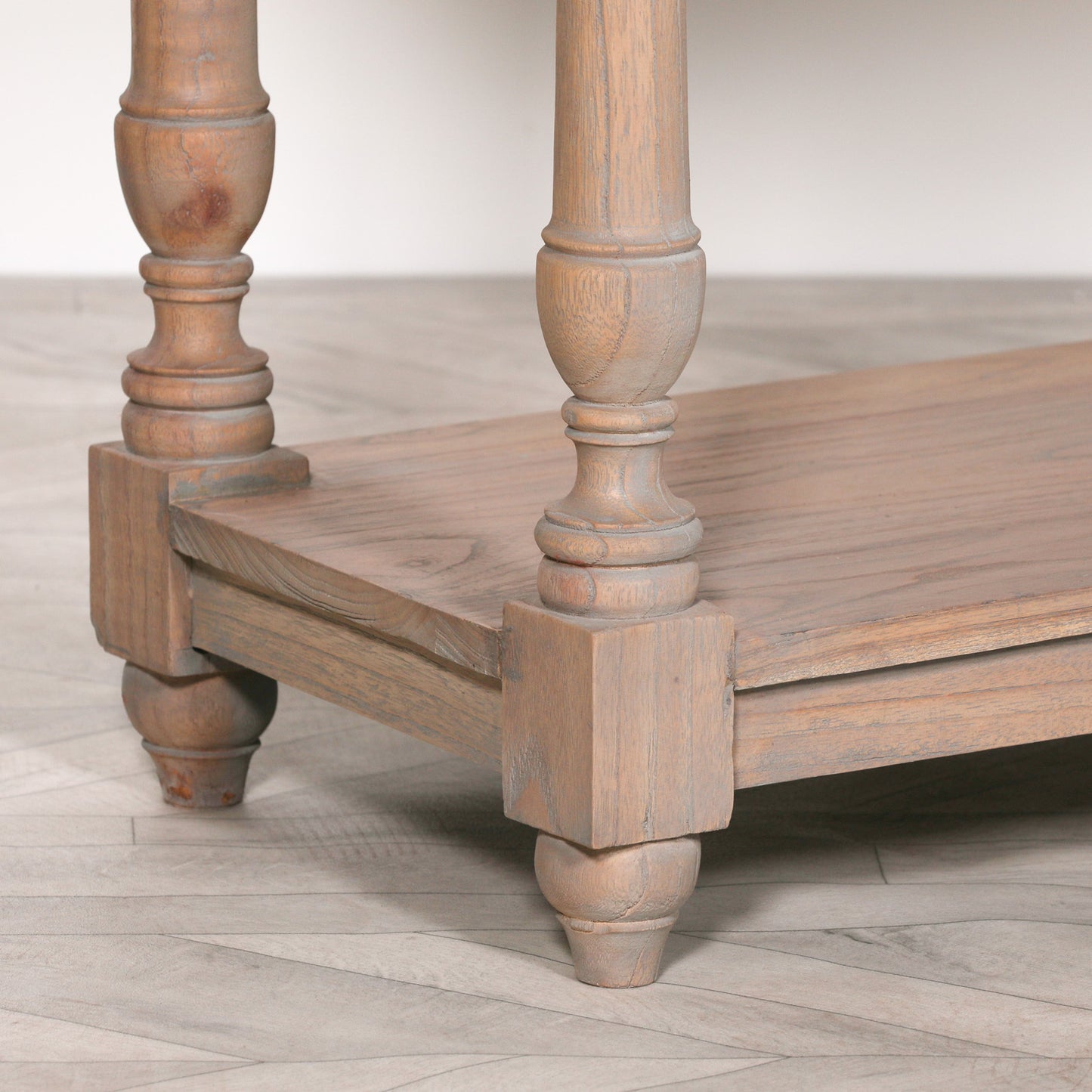 Arbouré Rustic White Cedar Console Table