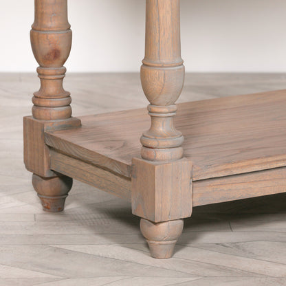 Arbouré Rustic White Cedar Console Table