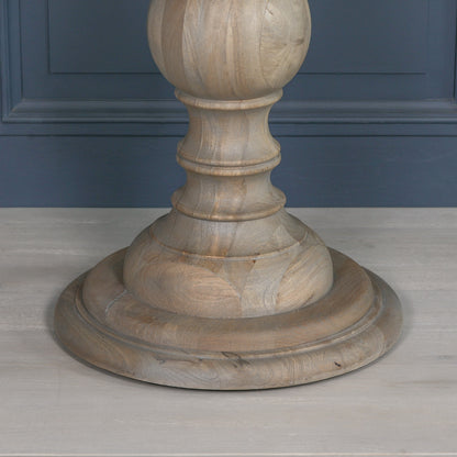 Ashwick 147cm Round Mango Wood Dining Table