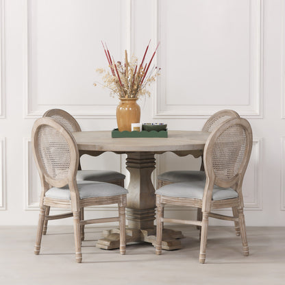 Ashwick 150cm Round Mango Wood Dining Table