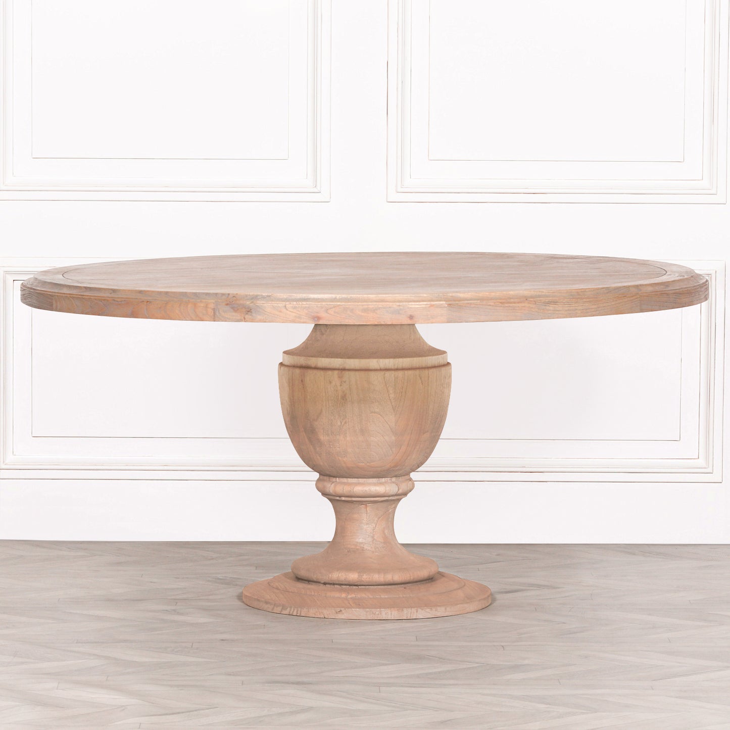 Ashwick 162cm Round Mango Wood Dining Table