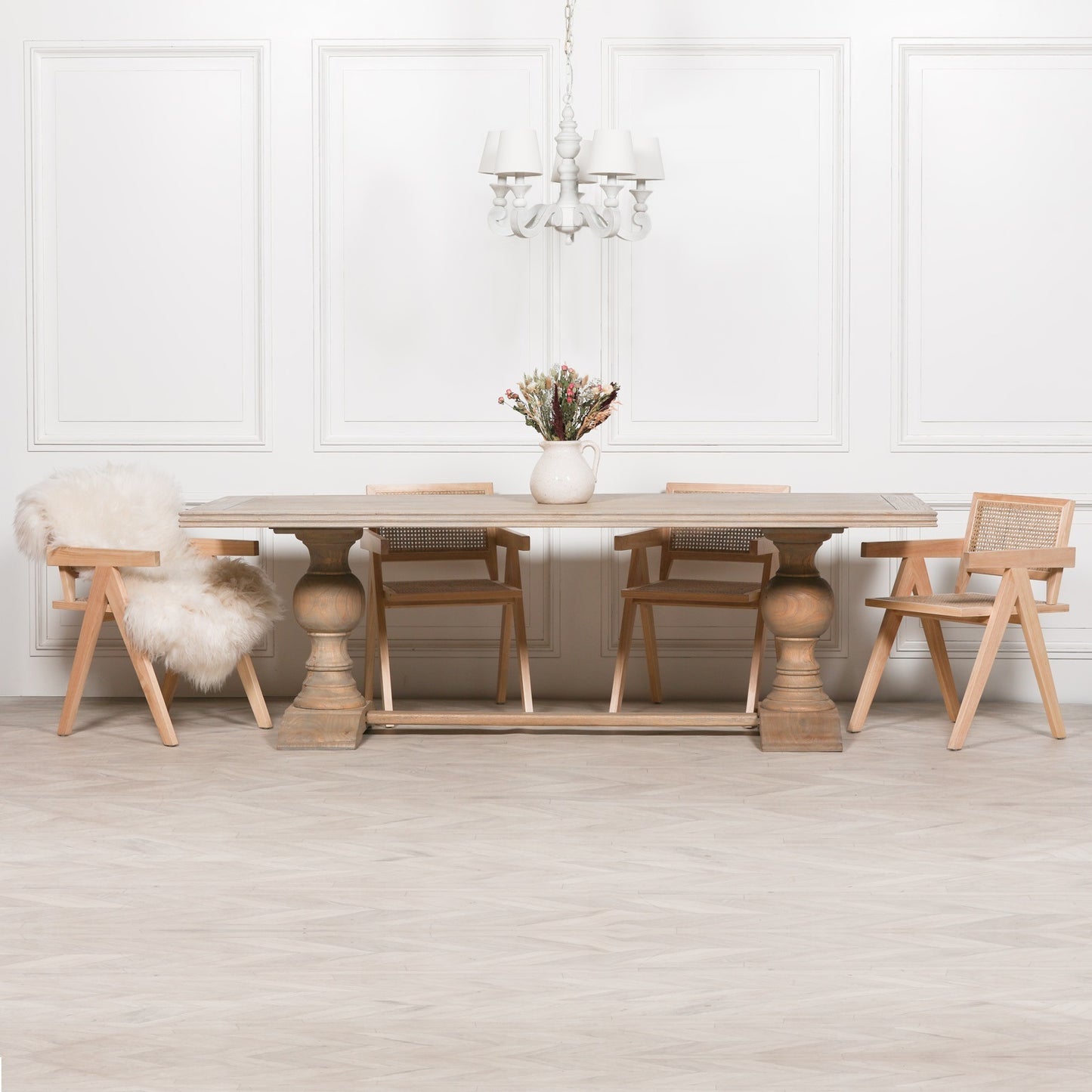 Ashwick 240cm Mango Wood Dining Table