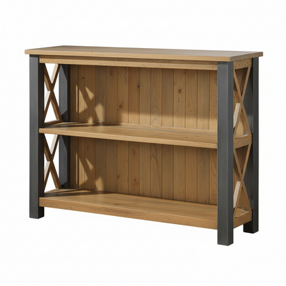 Urban Elegance Reclaimed Low Bookcase