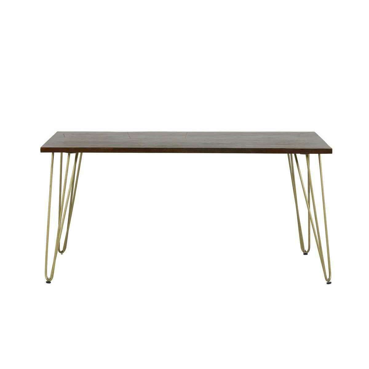 Amalfi Dark Gold Dining Table - Dining Table - Heart of Kitchens