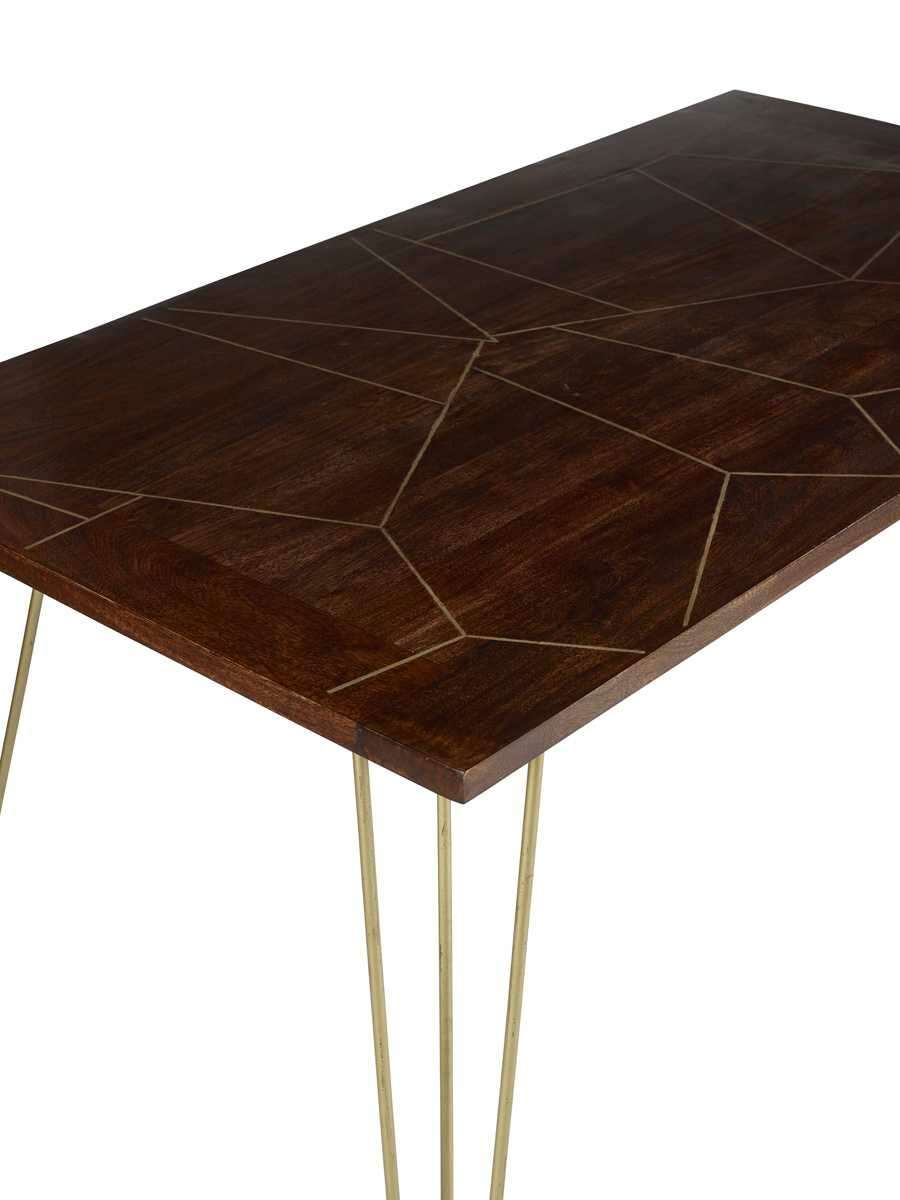 Amalfi Dark Gold Dining Table