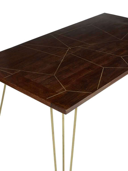 Amalfi Dark Gold Dining Table