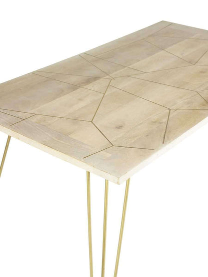Amalfi Light Gold Dining Table
