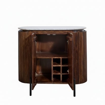 Kavira Mango Wood Drinks Sideboard