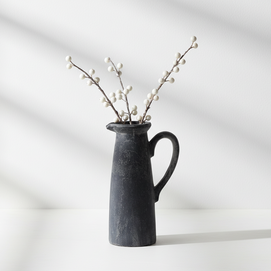 Amalfi Grey Tall Jug