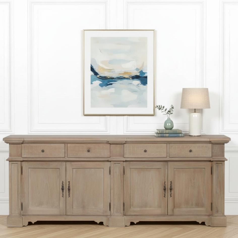 Arbouré Classical White Cedar Wood Sideboard