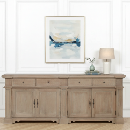 Arbouré Classical White Cedar Wood Sideboard
