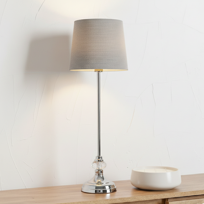 Genoa Chrome Table Lamp