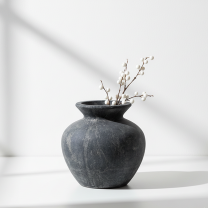 Amalfi Grey Vase