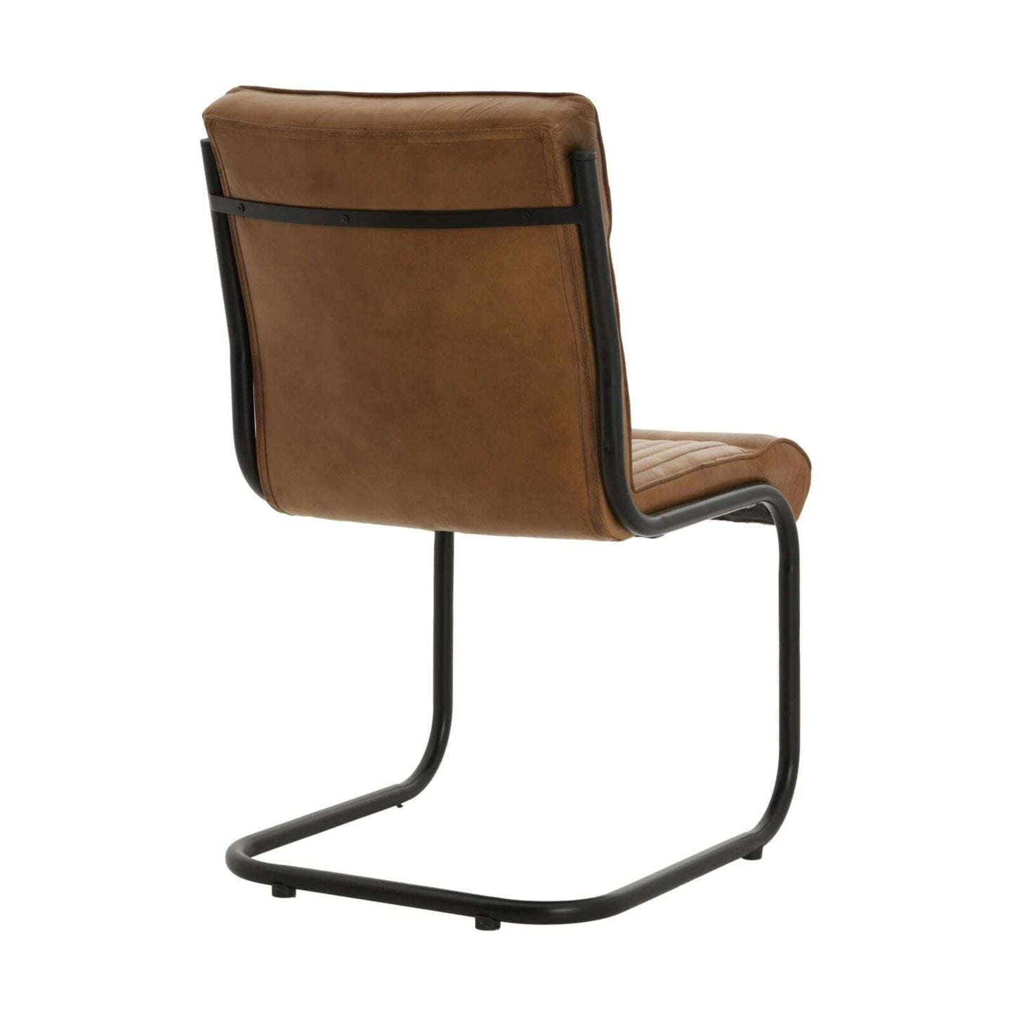 Billy Brown Leather Dining Chair