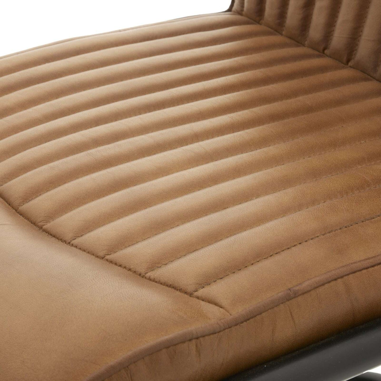 Billy Brown Leather Dining Chair