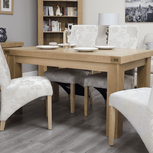 Bordeaux Solid Oak 150cm Dining Table