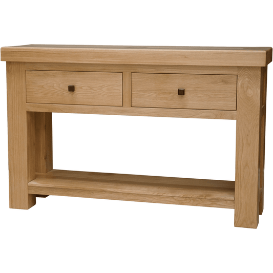 Bordeaux Solid Oak Console Table