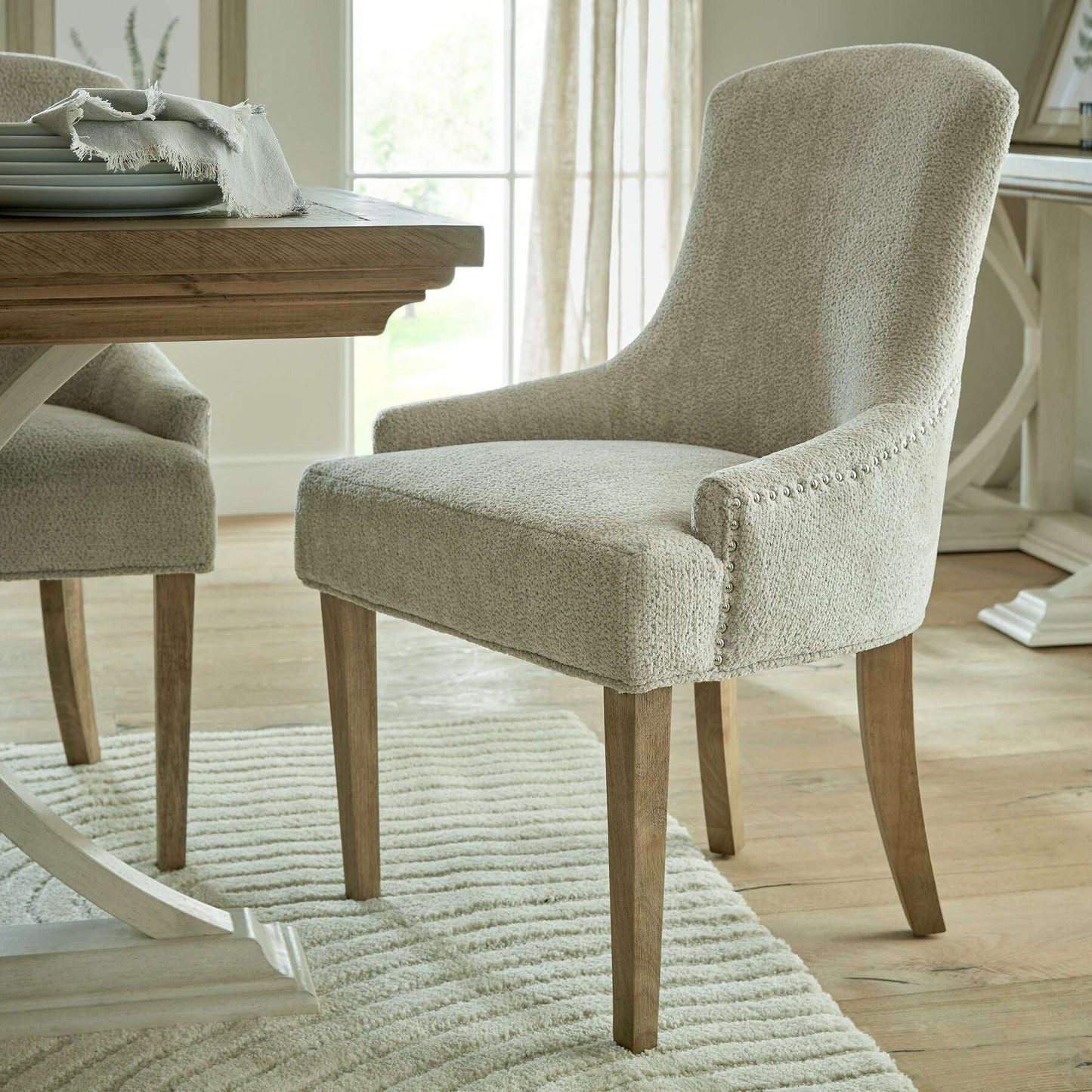 Brockham Taupe Fabric Dining Chair