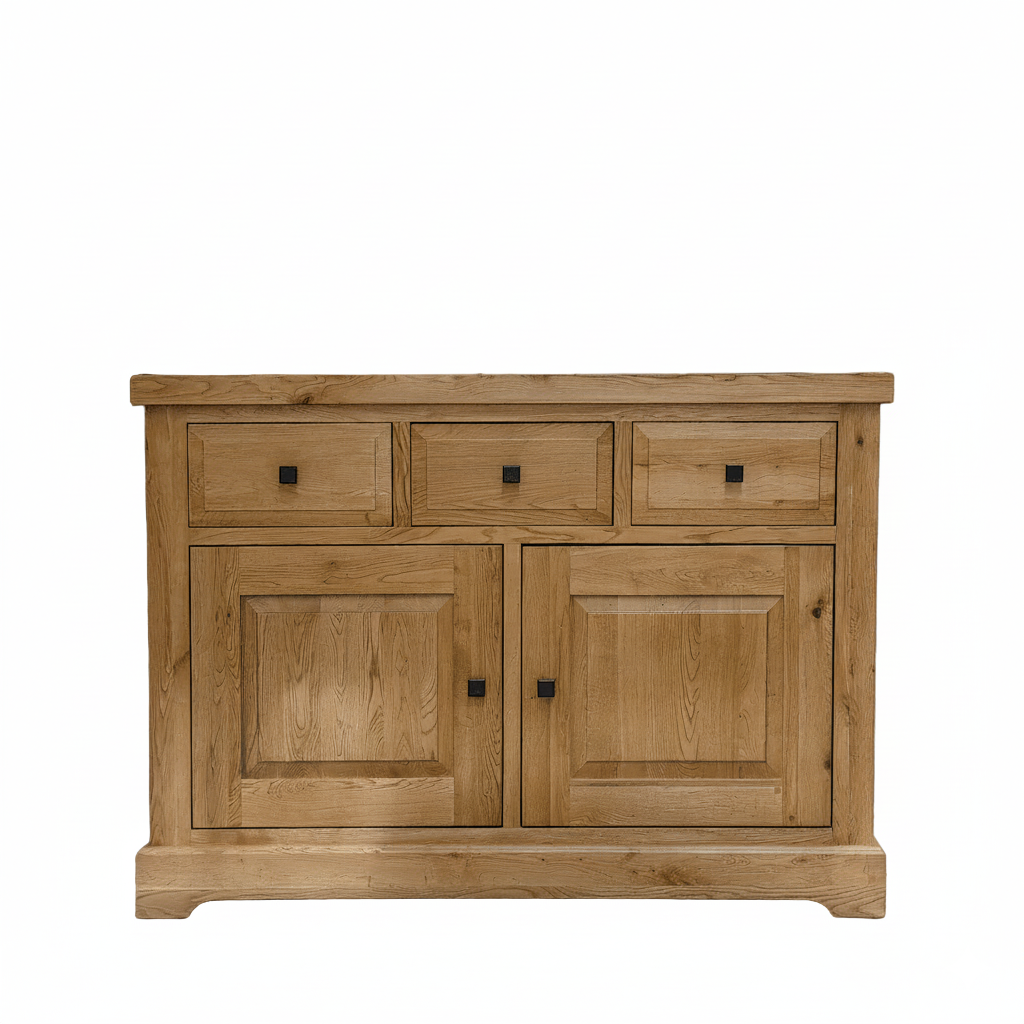 Deluxe Solid Oak Medium Sideboard