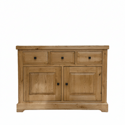 Deluxe Solid Oak Medium Sideboard
