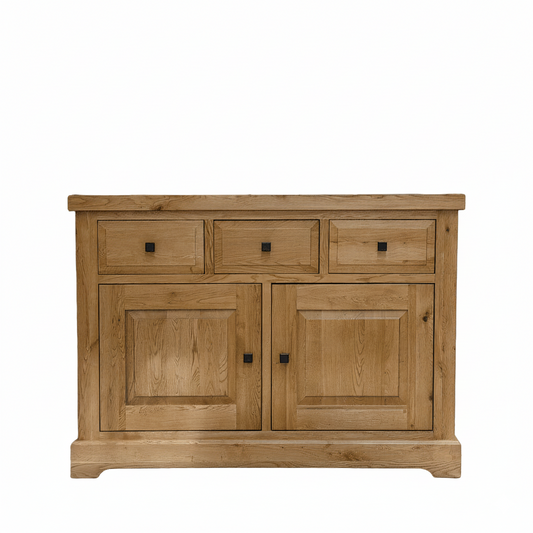 Deluxe Solid Oak Medium Sideboard