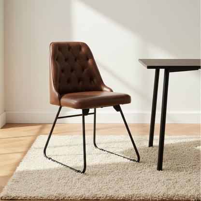 Camillo Leather Dining Chair