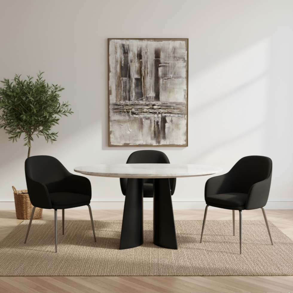 Wynn 1.2m Round Dining Table