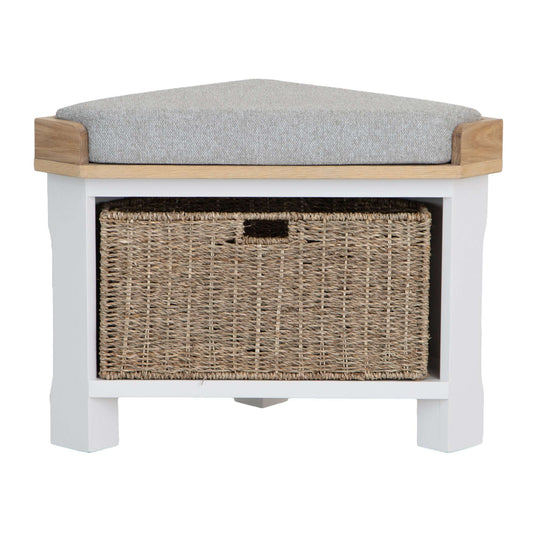 Chesterfield Corner Hall Bench