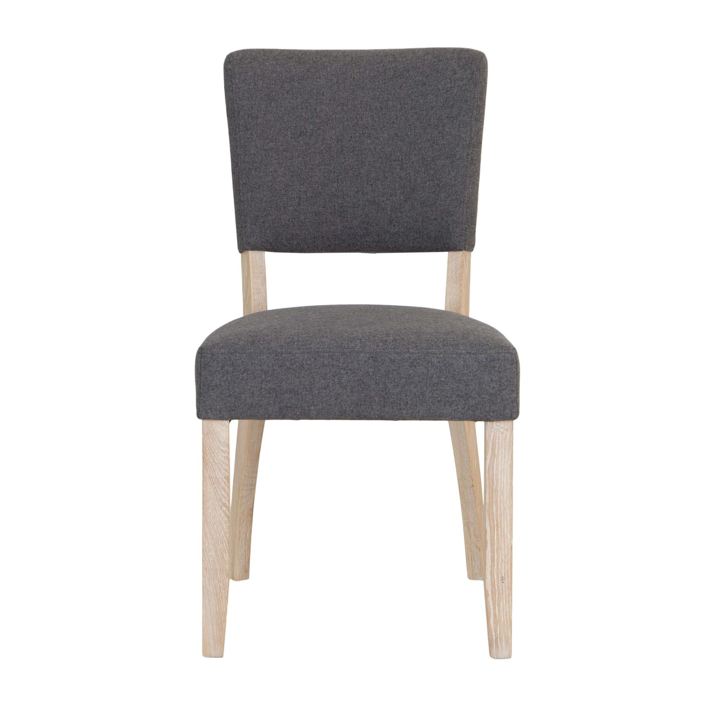 Chesterfield Fabric Grey Dining Chair