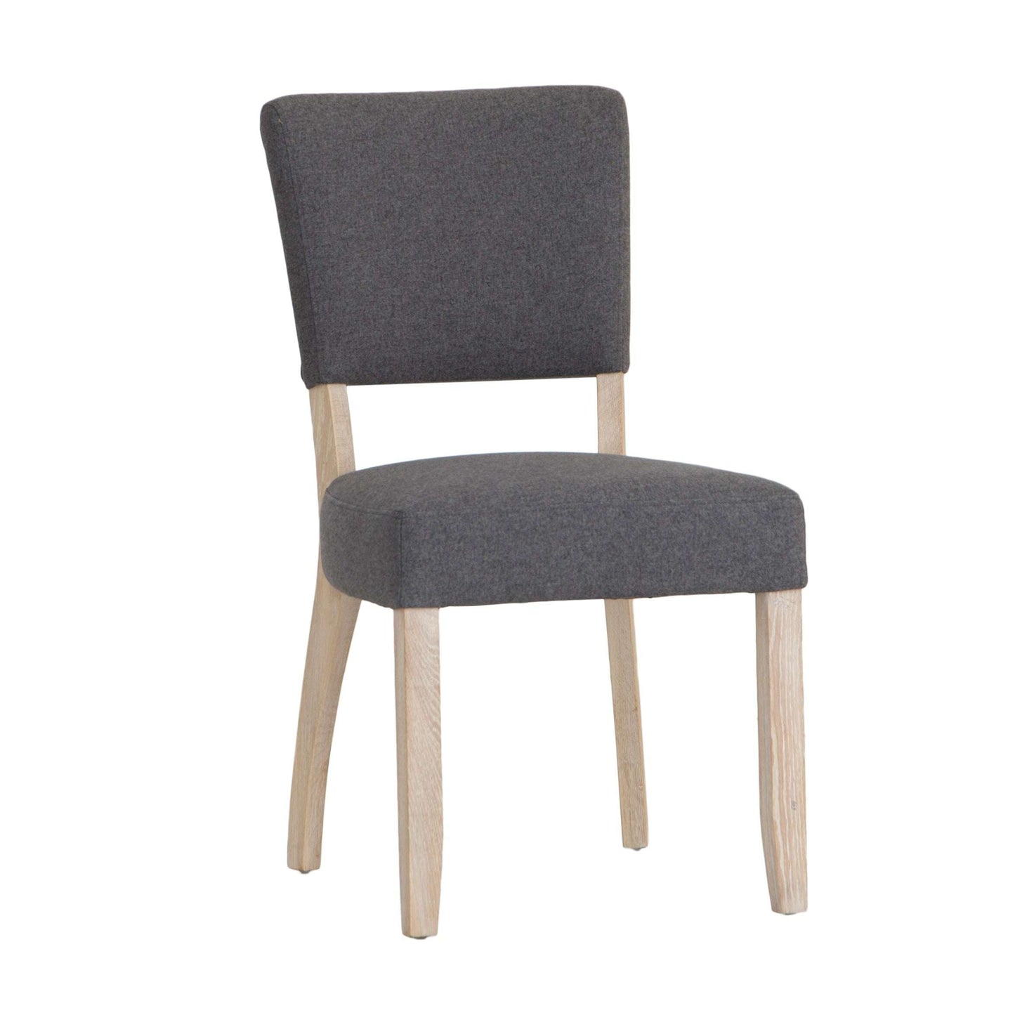 Chesterfield Fabric Grey Dining Chair