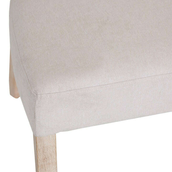 Chesterfield Fabric Grey Dining Chair