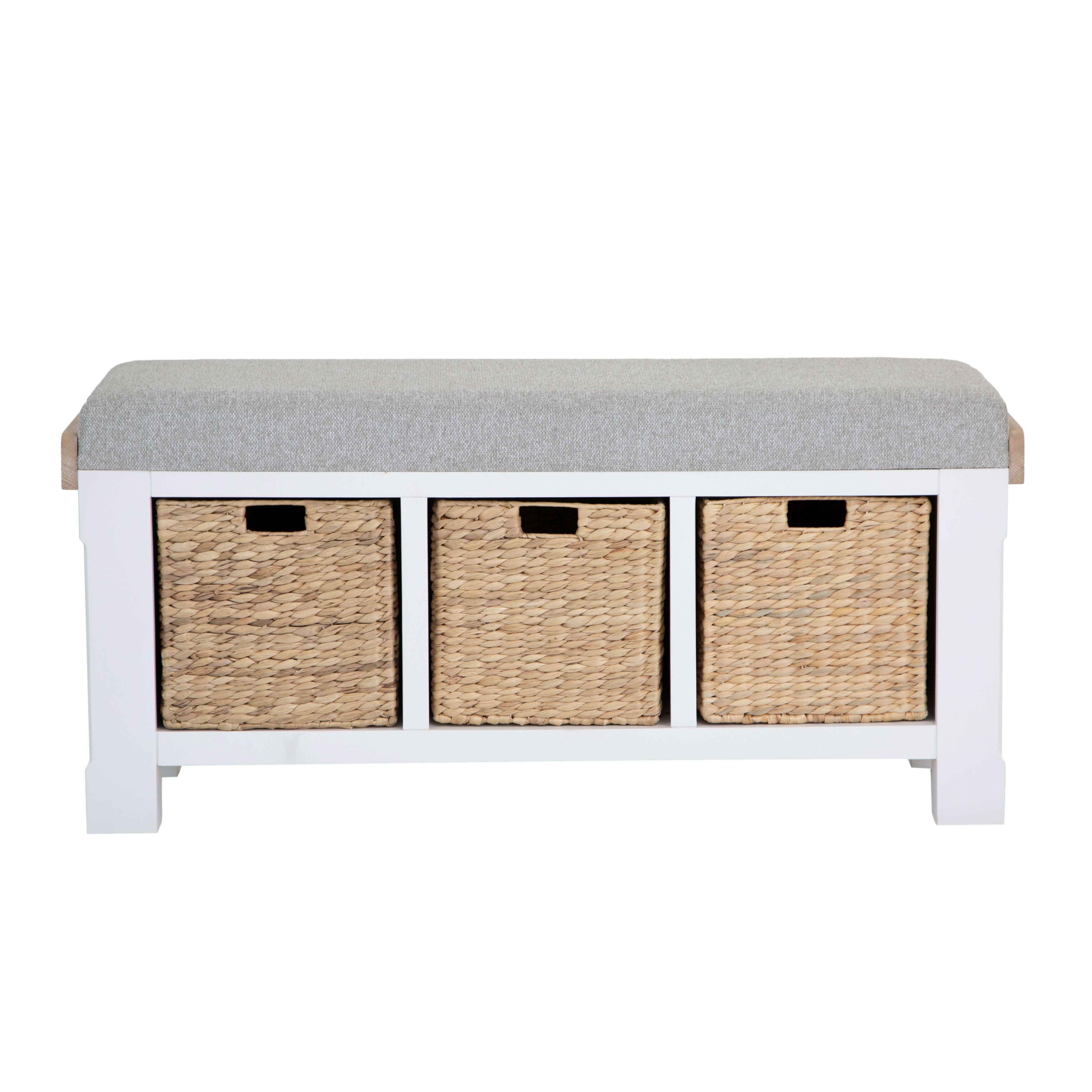 Chesterfield Large Hall Bench – Farmhouse Style Seat & Storage – Heart ...