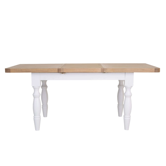 Chesterfield Oak 1.3m Extendable Dining Table