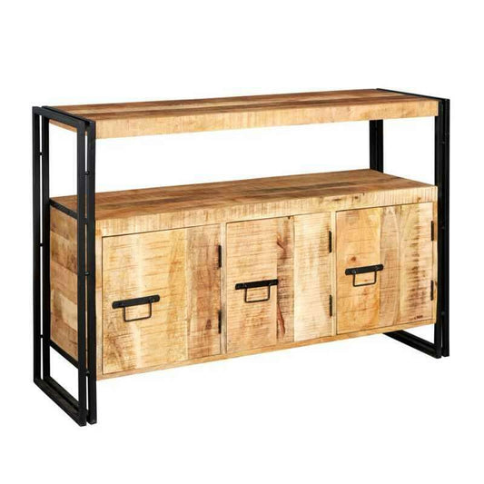 Cosmo Industrial Reclaimed Wood Sideboard - Sideboard - Heart of Kitchens