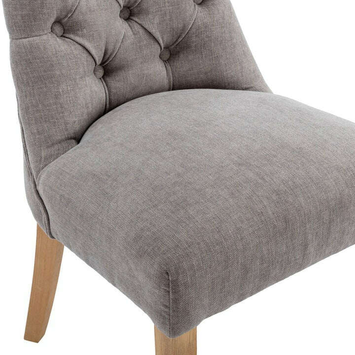 Curved Button Back Dining Chair