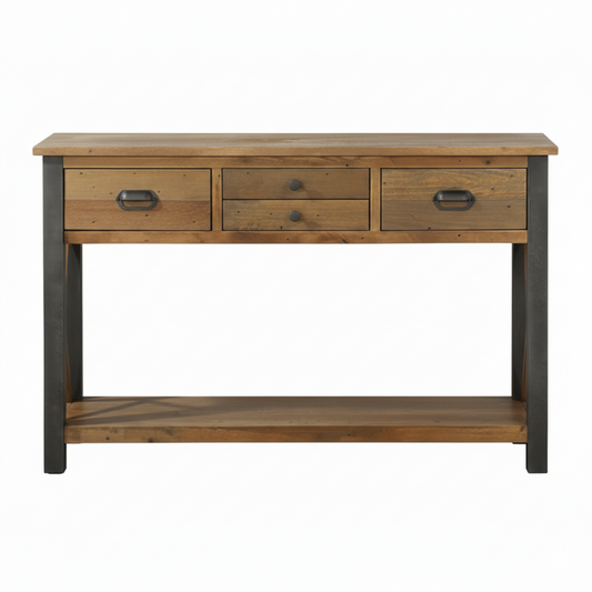 Urban Elegance - Reclaimed Wood Console Table