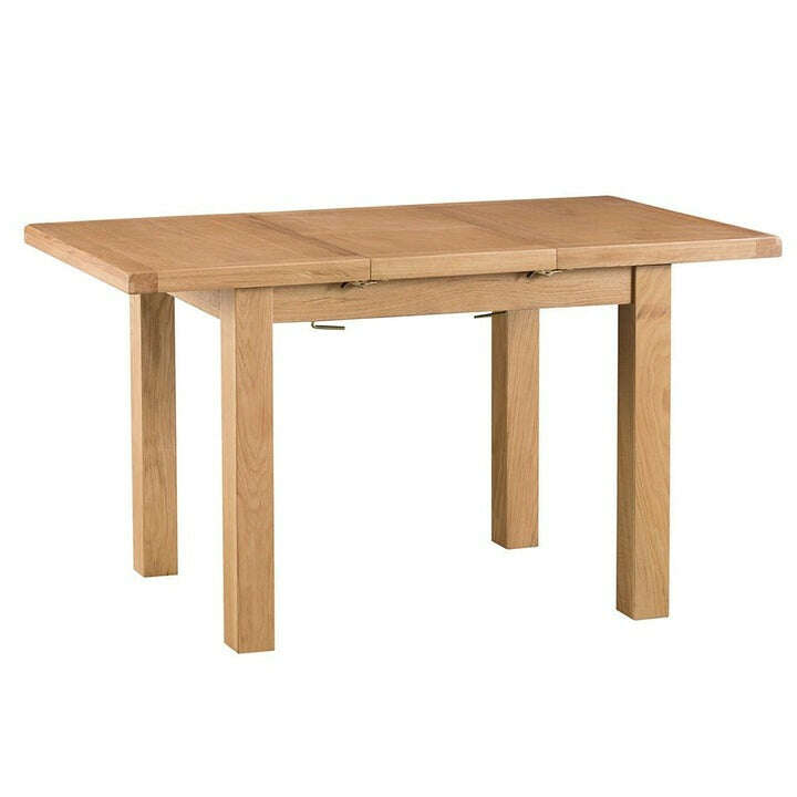 Dewsbury Oak 1.0M Butterfly Extendable Dining Table