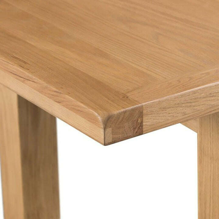 Dewsbury Oak 1.0M Butterfly Extendable Dining Table