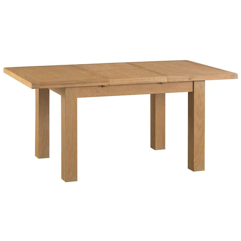 Dewsbury Oak 1.25M Butterfly Extendable Dining Table