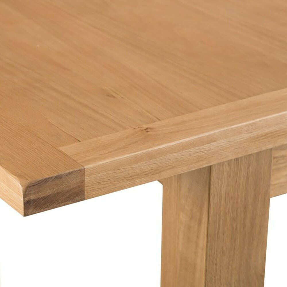 Dewsbury Oak 1.25M Butterfly Extendable Dining Table