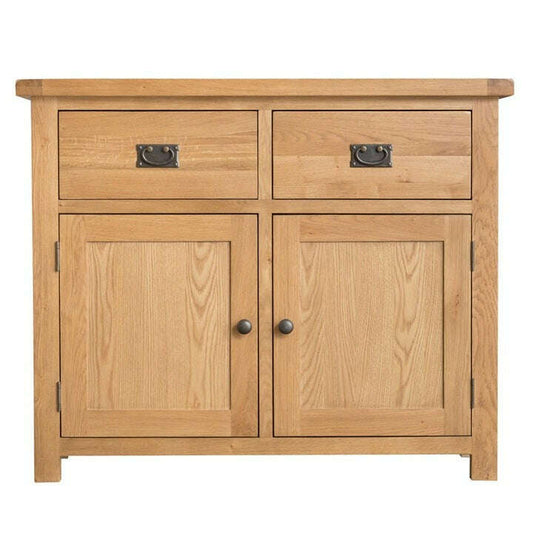 Dewsbury Oak 2 Door 2 Drawer Sideboard